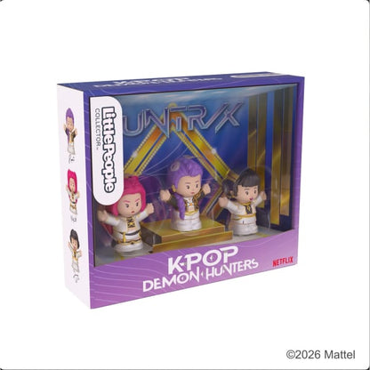 Fisher-Price Little People Collector Kpop Demon Hunters HUNTR/X 3 figure pack
