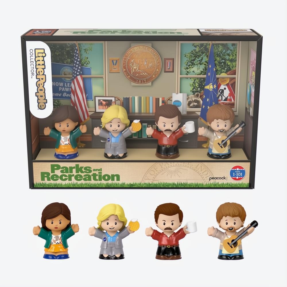 Fisher-Price Little People Collector Parks and Recreation Set-The Dollhouse Shop