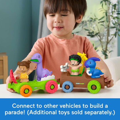 Fisher Price Little People Dinosaur Parade Egg Car and Girl Figure-The Dollhouse Shop