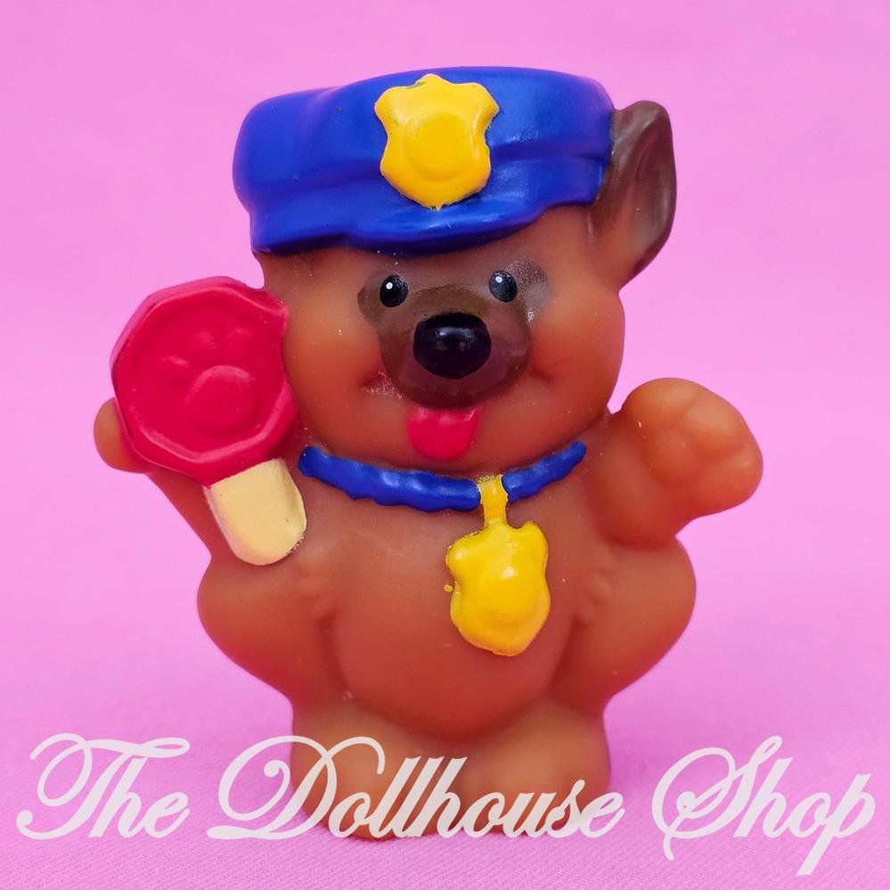 Fisher-Price Little People Discovery Village Police Station Dog Duran-The Dollhouse Shop