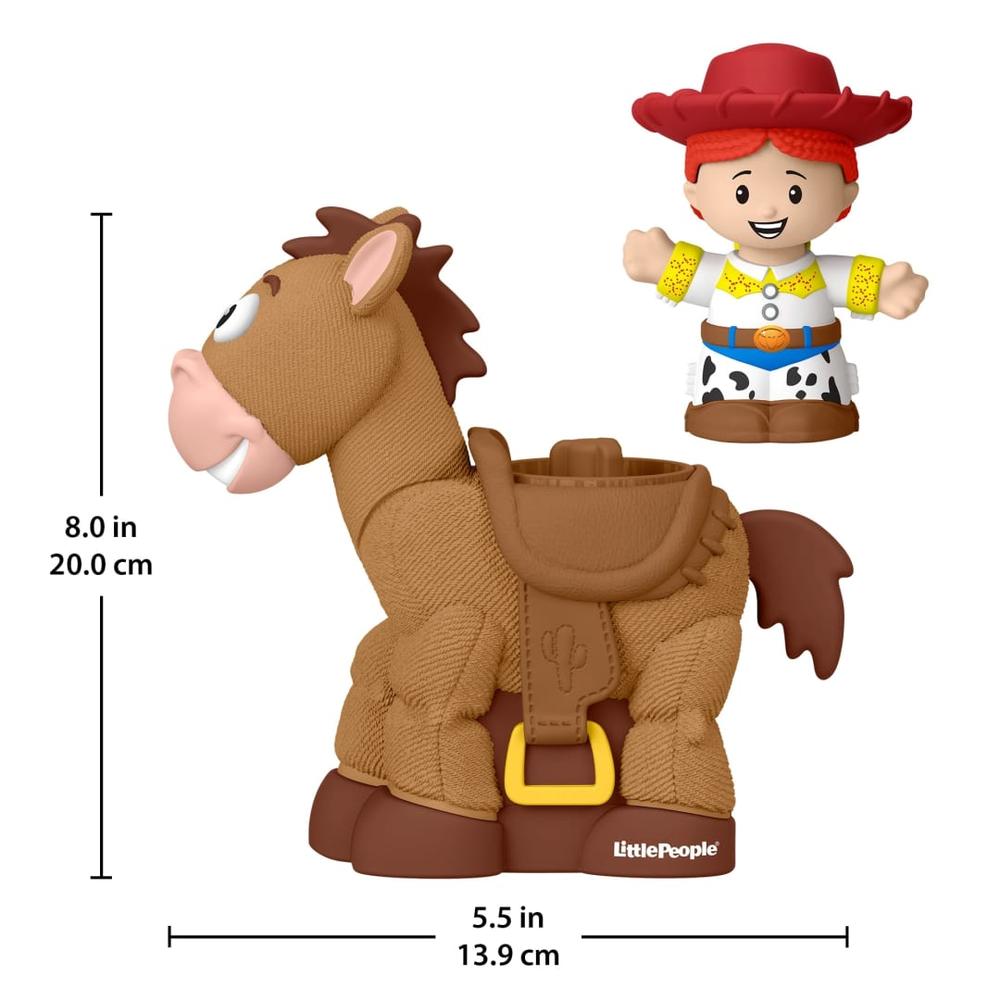 Fisher-Price Little People Disney Pixar Toy Story Bobbin’ Bullseye & Jessie-The Dollhouse Shop