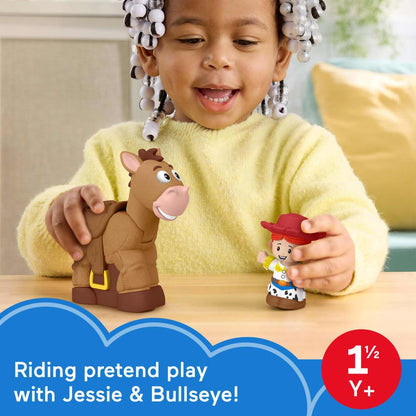 Fisher-Price Little People Disney Pixar Toy Story Bobbin’ Bullseye & Jessie-The Dollhouse Shop