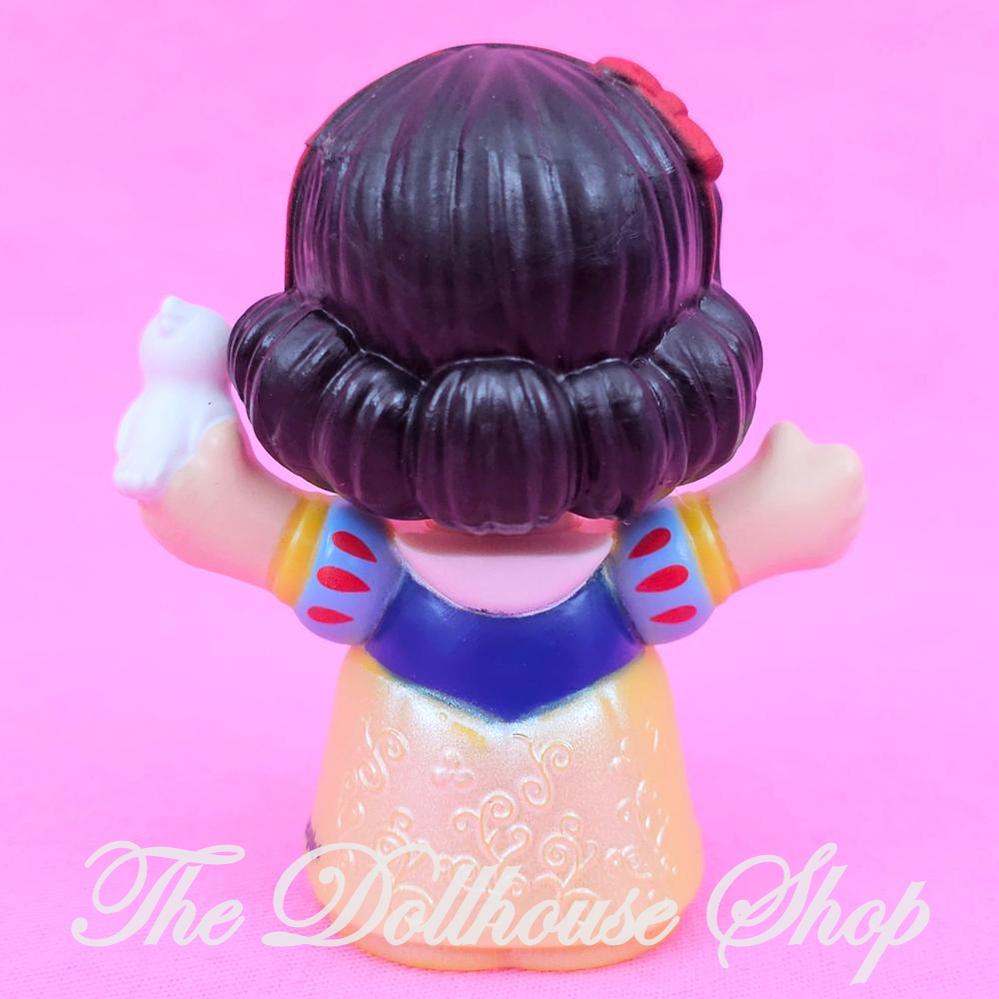 Fisher-Price Little People Disney Princess Snow White figure white bird-The Dollhouse Shop