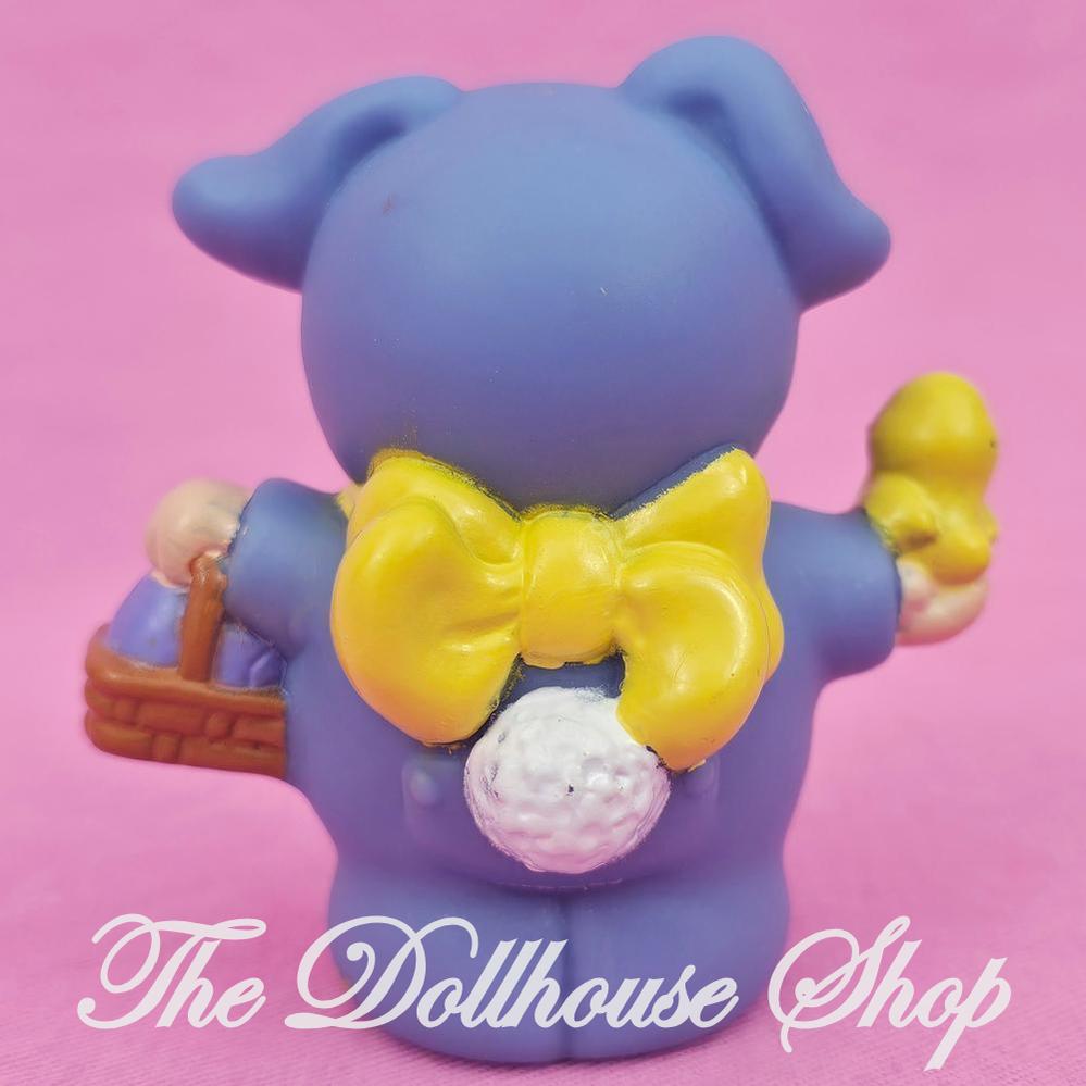 Fisher Price Little People Figure Boy Blue Bunny Costume Easter Basket Chicken-The Dollhouse Shop