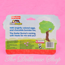 Fisher Price Little People figure white bunny costume and Basket Happy Easter Set-The Dollhouse Shop