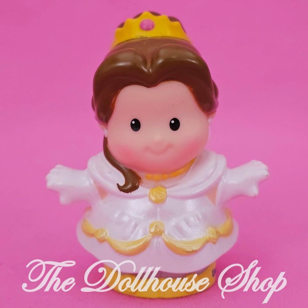 Fisher-Price Little People Interactive Princess Belle & Prince Adam Beauty Beast-The Dollhouse Shop
