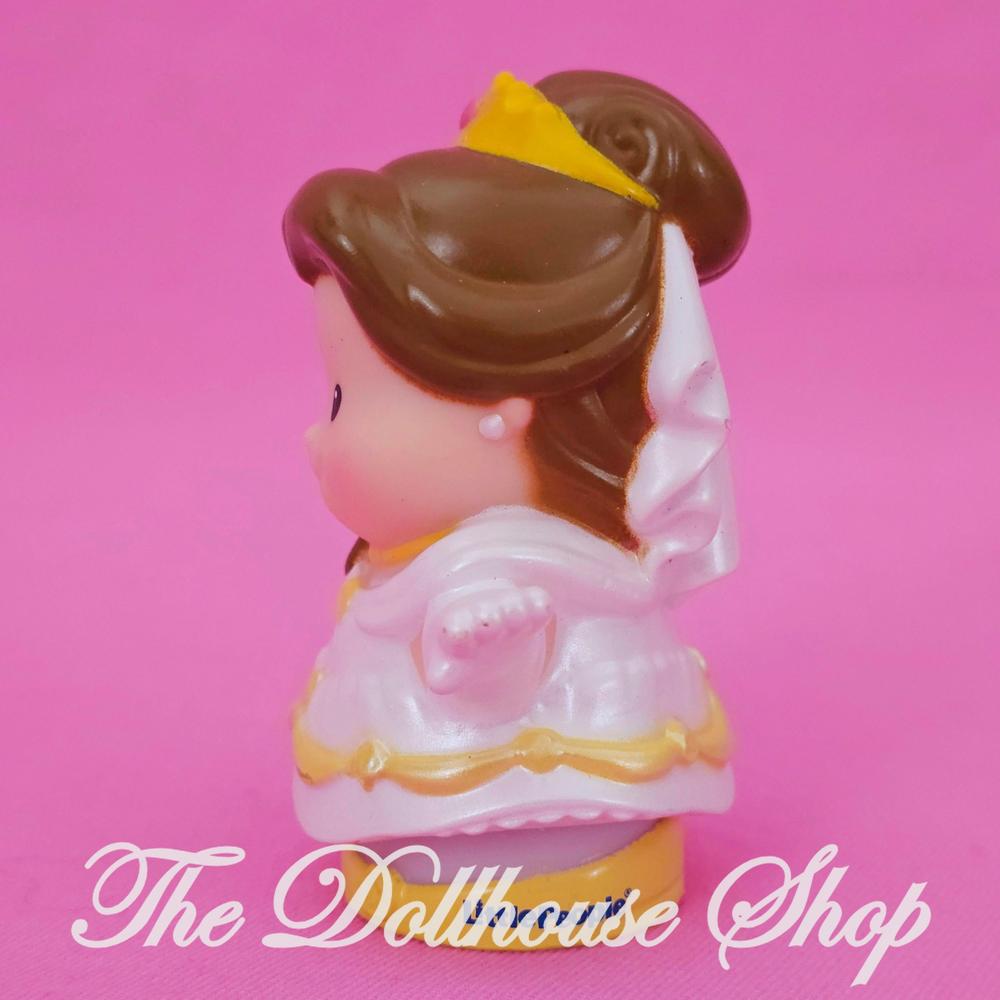 Fisher-Price Little People Interactive Princess Belle & Prince Adam Beauty Beast-The Dollhouse Shop