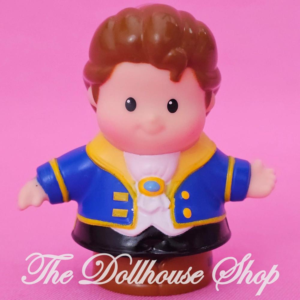 Fisher-Price Little People Interactive Princess Belle & Prince Adam Beauty Beast-The Dollhouse Shop