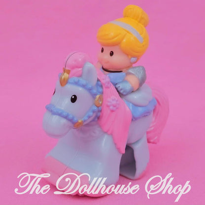 Fisher-Price Little People Klip Klop Disney Cinderella Blue Horse-The Dollhouse Shop