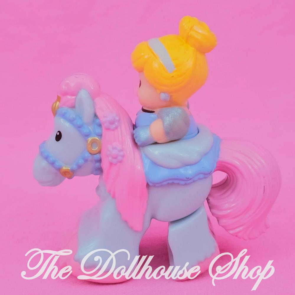 Fisher-Price Little People Klip Klop Disney Cinderella Blue Horse-The Dollhouse Shop