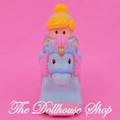 Fisher-Price Little People Klip Klop Disney Cinderella Blue Horse-The Dollhouse Shop