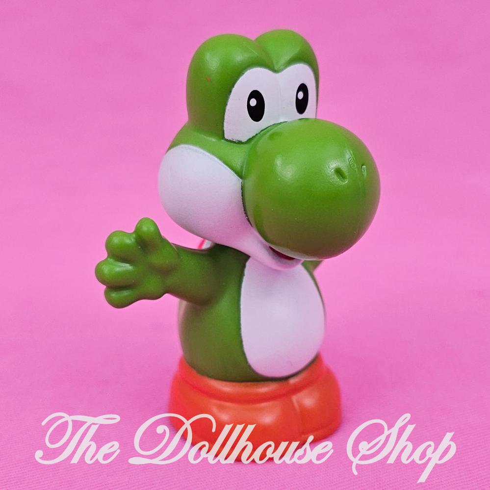 Fisher-Price Little People My Super Mario Green Yoshi Figure-The Dollhouse Shop