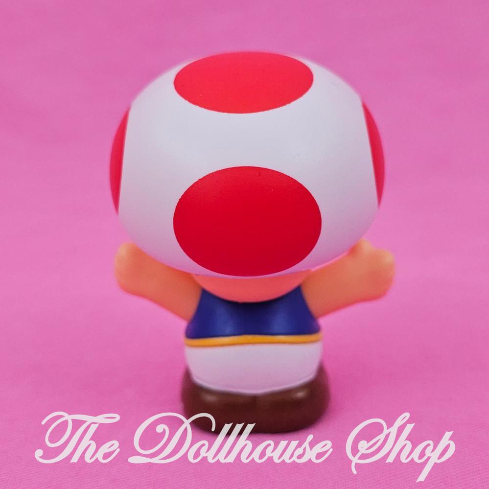 Fisher-Price Little People My Super Mario Toad Figure red white-The Dollhouse Shop