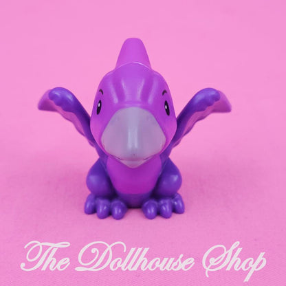 Fisher-Price Little People Purple Pterodactyl Dinosaur Dino-The Dollhouse Shop