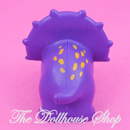 Fisher-Price Little People Purple Triceratops Dinosaur Dino-The Dollhouse Shop