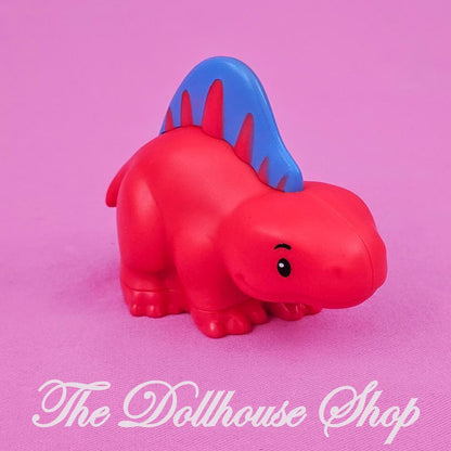 Fisher-Price Little People Red Dimetrodon Dinosaur Dino-The Dollhouse Shop