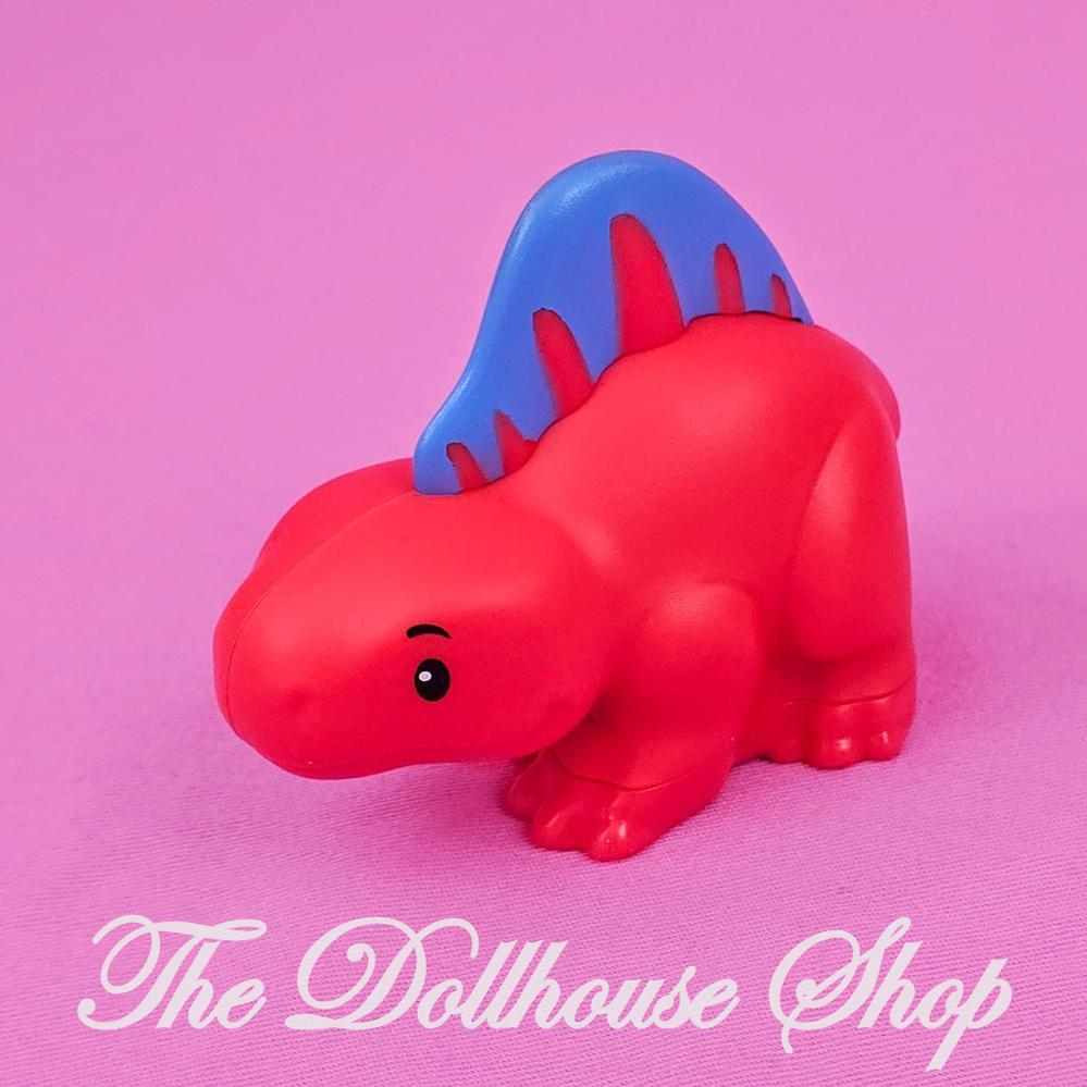 Fisher-Price Little People Red Dimetrodon Dinosaur Dino-The Dollhouse Shop
