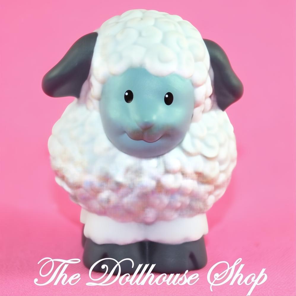 Fisher Price Little People Sheep Lamb for Nativity Christmas Farm Barn Zoo-The Dollhouse Shop