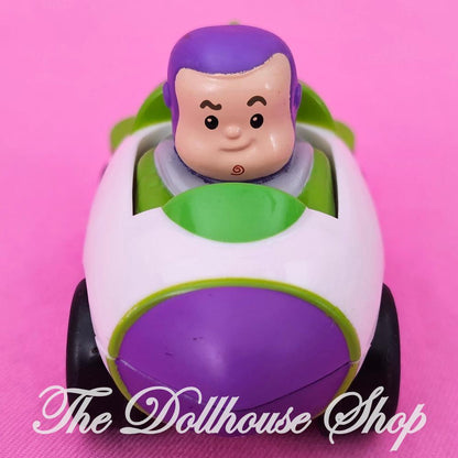 Fisher-Price Little People Wheelies Pixar Toy Story Buzz Car Spaceship-The Dollhouse Shop