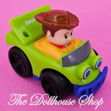 Fisher-Price Little People Wheelies Pixar Toy Story Green Woody Car RC-The Dollhouse Shop