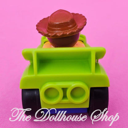 Fisher-Price Little People Wheelies Pixar Toy Story Green Woody Car RC-The Dollhouse Shop