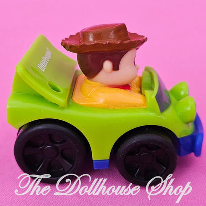 Fisher-Price Little People Wheelies Pixar Toy Story Green Woody Car RC-The Dollhouse Shop