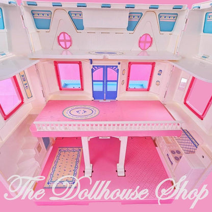 Fisher-Price Loving Family 6364 Dream Dollhouse Blue Roof AO4600 Doorbell-The Dollhouse Shop