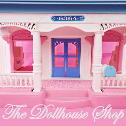 Fisher-Price Loving Family 6364 Dream Dollhouse Blue Roof AO4600 Doorbell-The Dollhouse Shop