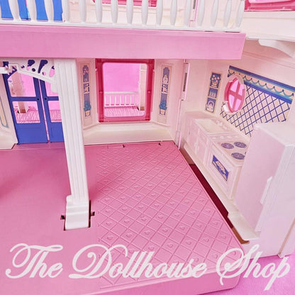 Fisher-Price Loving Family 6364 Dream Dollhouse Blue Roof AO4600 Doorbell-The Dollhouse Shop