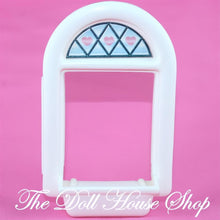 Fisher-Price Loving Family Classic Dollhouse Replacement Part White Window Frame-The Dollhouse Shop