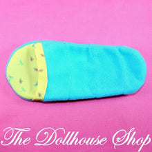 Fisher-Price Loving Family Dollhouse Adult Doll's Blue Camp Sleeping Bag-The Dollhouse Shop
