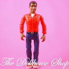 Fisher-Price Loving Family Dollhouse African American Father Dad Doll Red Top-The Dollhouse Shop