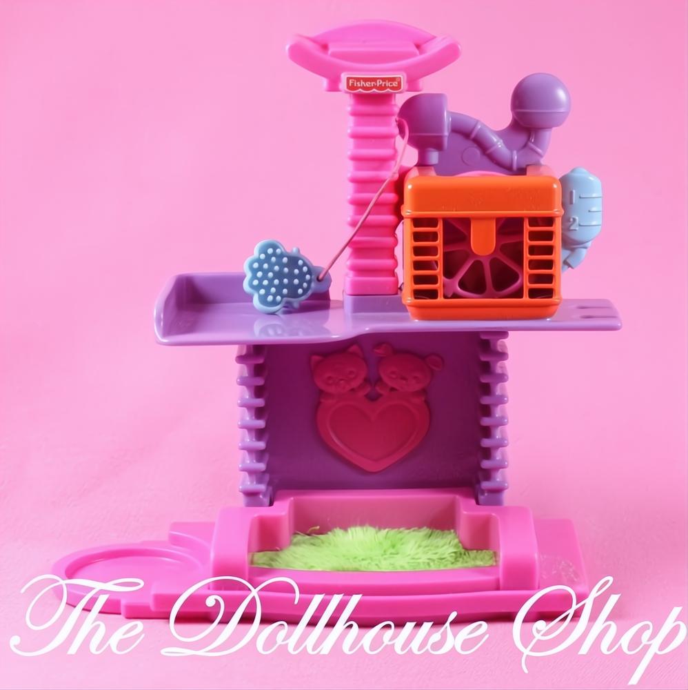 Fisher-Price Loving Family Dollhouse Animal Pet Center Kitten Cat Puppy Dog-The Dollhouse Shop