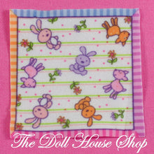 Fisher Price Loving Family Dollhouse Baby Doll Nursery Blanket Rug-The Dollhouse Shop