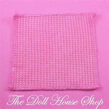 Fisher Price Loving Family Dollhouse Baby Dolls Pink Nursery Crib Blanket-The Dollhouse Shop