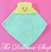 Fisher Price Loving Family Dollhouse Bathroom Baby Doll Hooded Bath Towel-The Dollhouse Shop
