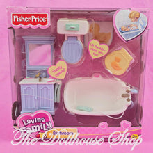 Fisher-Price Loving Family Dollhouse Bathroom - New in Box (2002)-The Dollhouse Shop