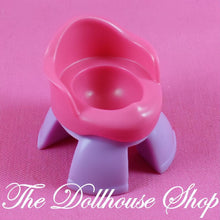 Fisher Price Loving Family Dollhouse Bathroom Nursery Baby Dolls Pink Potty-The Dollhouse Shop