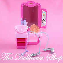 Fisher-Price Loving Family Dollhouse Beauty Salon Vanity Mirror Sink-The Dollhouse Shop