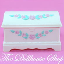 Fisher-Price Loving Family Dollhouse Bedroom Blanket Box hope Chest-The Dollhouse Shop