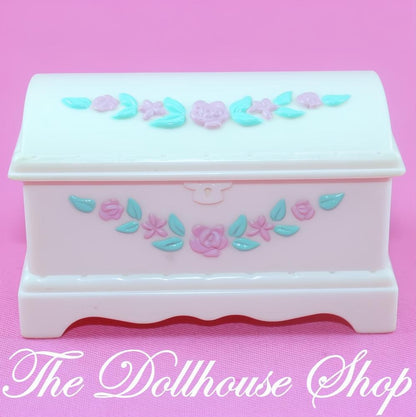 Fisher-Price Loving Family Dollhouse Bedroom Blanket Box hope Chest-The Dollhouse Shop