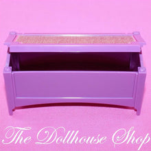 Fisher-Price Loving Family Dollhouse Blanket Box Hope Chest Bedroom-The Dollhouse Shop