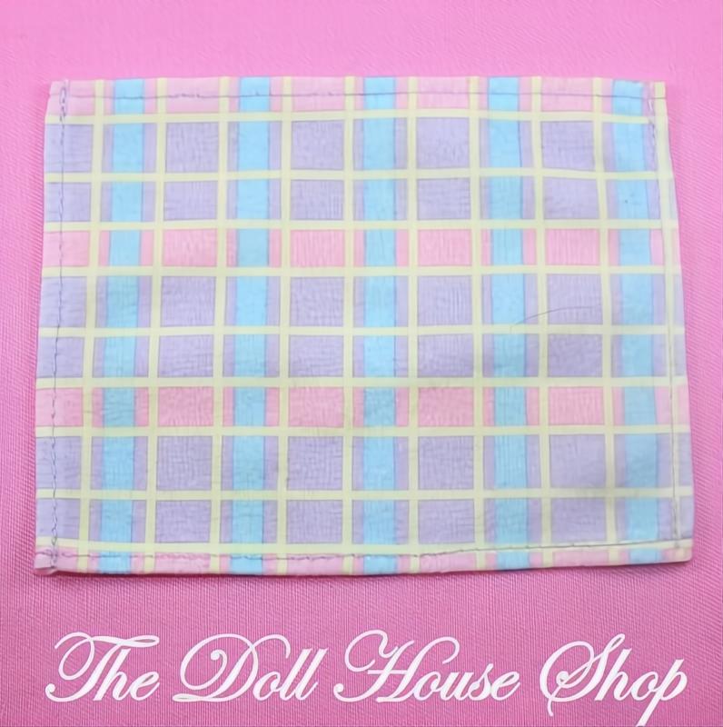 Fisher-Price Loving Family Dollhouse Blanket Floor Rug Nursery Picnic-The Dollhouse Shop
