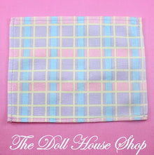 Fisher-Price Loving Family Dollhouse Blanket Floor Rug Nursery Picnic-The Dollhouse Shop