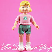 Fisher-Price Loving Family Dollhouse Blonde Girl Doll Sister Sibling twin time-The Dollhouse Shop
