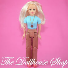 Fisher-Price Loving Family Dollhouse Blonde Mother Mom Doll Blue Top-The Dollhouse Shop