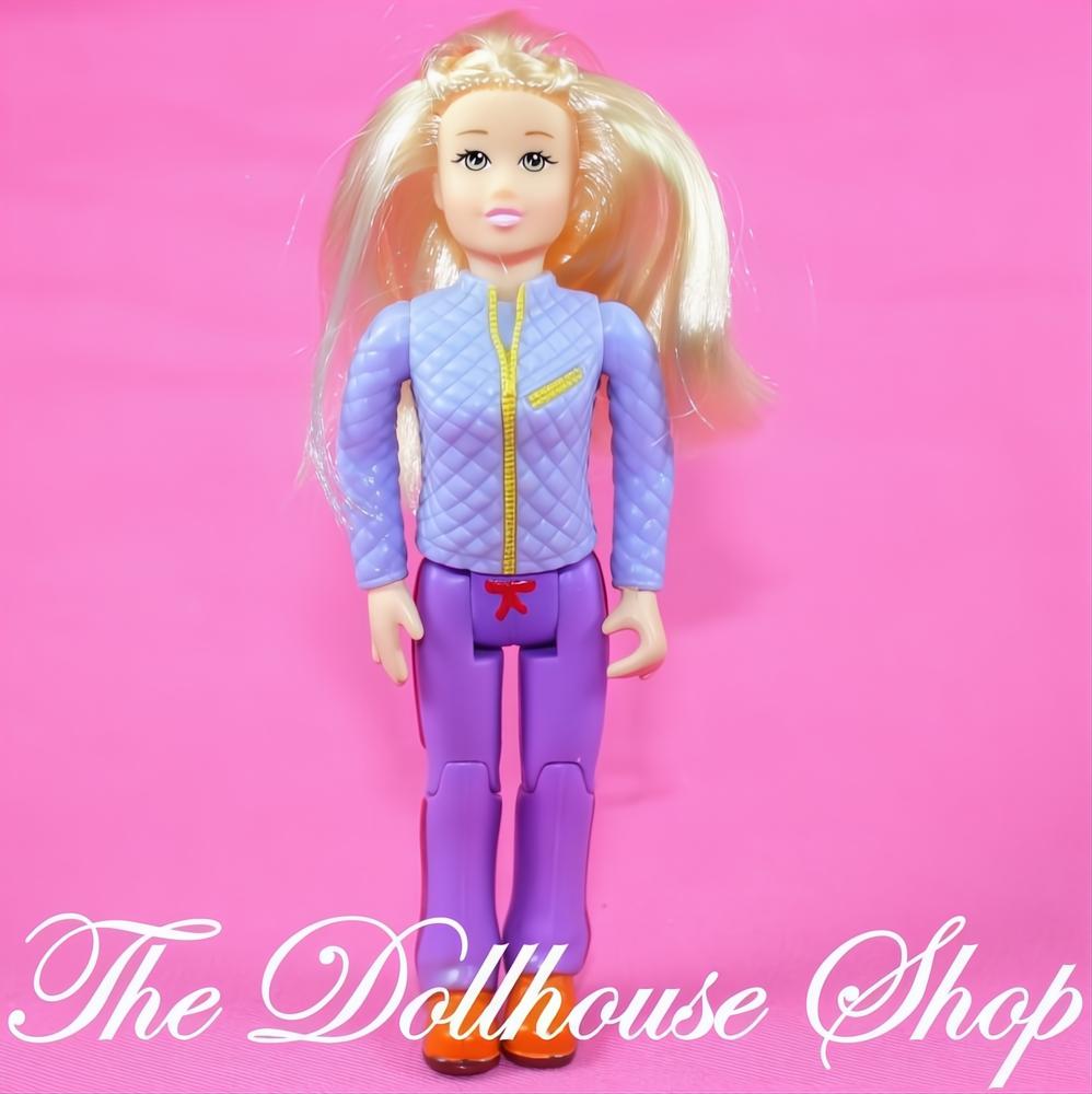 Fisher-Price Loving Family Dollhouse Blonde Teen Girl Camper Doll-The Dollhouse Shop