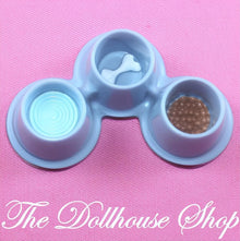 Fisher-Price Loving Family Dollhouse Blue Pet Food Water Bowl Cat Dog Puppy-The Dollhouse Shop