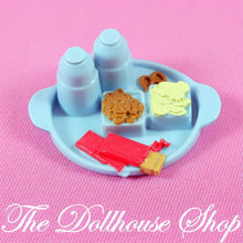 Fisher-Price Loving Family Dollhouse Blue Snack Food Drink Tray Doll Kitchen-The Dollhouse Shop