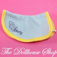 Fisher-Price Loving Family Dollhouse Blue Yellow 'Dusty' Horse Pony Blanket-The Dollhouse Shop